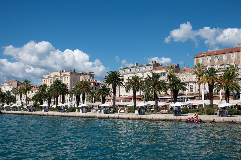 Riva u Splitu, Hrvatska